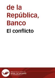 El conflicto | Biblioteca Virtual Miguel de Cervantes