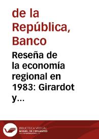 Reseña de la economía regional en 1983: Girardot y Tolima | Biblioteca Virtual Miguel de Cervantes