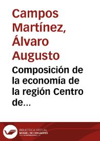 Composición de la economía de la región Centro de Colombia | Biblioteca Virtual Miguel de Cervantes