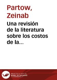 Una revisión de la literatura sobre los costos de la inflación | Biblioteca Virtual Miguel de Cervantes