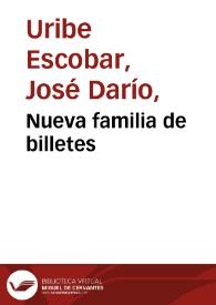 Nueva familia de billetes | Biblioteca Virtual Miguel de Cervantes