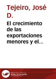 El crecimiento de las exportaciones menores y el sistema de fomento de las exportaciones en Colombia | Biblioteca Virtual Miguel de Cervantes