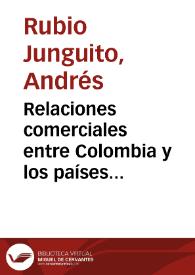 Relaciones comerciales entre Colombia y los países socialistas | Biblioteca Virtual Miguel de Cervantes