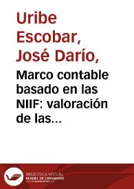 Marco contable basado en las NIIF: valoración de las reservas internacionales | Biblioteca Virtual Miguel de Cervantes