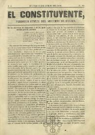 El Constituyente : Periódico Oficial del Gobierno de Oaxaca. Tomo I, núm. 20, jueves 3 de julio de 1856 | Biblioteca Virtual Miguel de Cervantes