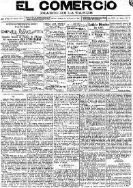 El Comercio : diario de la tarde. Núm. 8, 11 de enero de 1887 | Biblioteca Virtual Miguel de Cervantes