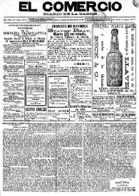 El Comercio : diario de la tarde. Núm. 9, 12 de enero de 1887 | Biblioteca Virtual Miguel de Cervantes