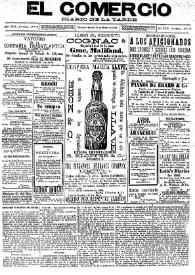 El Comercio : diario de la tarde. Núm. 12, 15 de enero de 1887 | Biblioteca Virtual Miguel de Cervantes