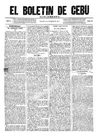 El Boletín de Cebú (1887). Núm. 18, 6 de octubre de 1887 | Biblioteca Virtual Miguel de Cervantes