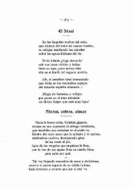 Literatura contemporánea. El ideal. Mares, astros, almas. Poesía, hermana del dolor / Alejandro Nieto | Biblioteca Virtual Miguel de Cervantes