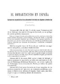 El Romanticismo en España. Caracteres especiales de su desenvolvimiento en algunas provincias (Continuación) / E. Allison Peers | Biblioteca Virtual Miguel de Cervantes