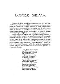 López Silva / Narciso Alonso Cortés | Biblioteca Virtual Miguel de Cervantes