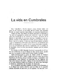 La vida en Cumbrales / Sixto Córdova y Oña | Biblioteca Virtual Miguel de Cervantes