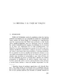 La medicina y el "Viaje de Turquía" / Ángel Delgado-Gómez | Biblioteca Virtual Miguel de Cervantes