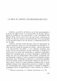 La idea de América en Menéndez Pelayo / Román López Tamés | Biblioteca Virtual Miguel de Cervantes