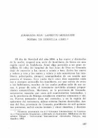 "¡Granada mía!". Lamento muzárabe. Poema de Zorrilla (1885) / Richard Hitchcock | Biblioteca Virtual Miguel de Cervantes