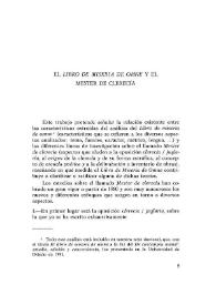 El "Libro de miseria de omne" y el Mester de Clerecía / Gregorio Rodríguez Rivas | Biblioteca Virtual Miguel de Cervantes