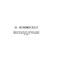 El hombrecillo / Carlos Arniches | Biblioteca Virtual Miguel de Cervantes