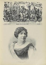 El Álbum de la Mujer : Periódico Ilustrado. Año 3, tomo 5, núm. 20, 22 de noviembre de 1885 | Biblioteca Virtual Miguel de Cervantes