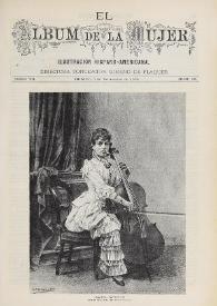 El Álbum de la Mujer : Periódico Ilustrado. Año 4, tomo 7, núm. 18, 7 de noviembre de 1886 | Biblioteca Virtual Miguel de Cervantes