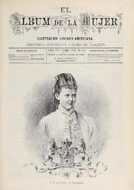 El Álbum de la Mujer : Periódico Ilustrado. Año 4, tomo 7, núm. 19, 14 de noviembre de 1886 | Biblioteca Virtual Miguel de Cervantes