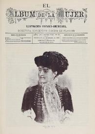 El Álbum de la Mujer : Periódico Ilustrado. Año 4, tomo 7, núm. 24, 19 de diciembre de 1886 | Biblioteca Virtual Miguel de Cervantes