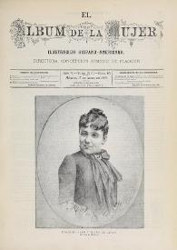 El Álbum de la Mujer : Periódico Ilustrado. Año 5, tomo 8, núm. 16, 17 de abril de 1887 | Biblioteca Virtual Miguel de Cervantes