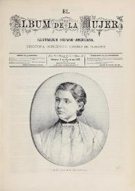 El Álbum de la Mujer : Periódico Ilustrado. Año 5, tomo 8, núm. 19, 8 de mayo de 1887 | Biblioteca Virtual Miguel de Cervantes