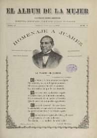 El Álbum de la Mujer : Periódico Ilustrado. Año 5, tomo 9, núm. 3, 17 de julio de 1887 | Biblioteca Virtual Miguel de Cervantes