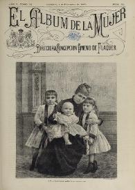 El Álbum de la Mujer : Periódico Ilustrado. Año 5, tomo 9, núm. 23, 4 de diciembre de 1887 | Biblioteca Virtual Miguel de Cervantes