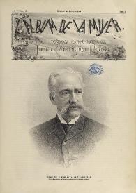 El Álbum de la Mujer : Periódico Ilustrado. Año 6, tomo 10, núm. 2, 8 de enero de 1888 | Biblioteca Virtual Miguel de Cervantes