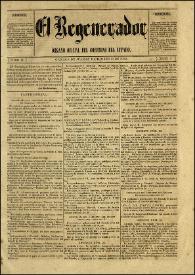 El Regenerador : Órgano Oficial del Gobierno del Estado de Oaxaca. Tomo II, núm. 3, 31 de diciembre de 1872 | Biblioteca Virtual Miguel de Cervantes