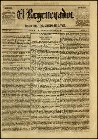 El Regenerador : Órgano Oficial del Gobierno del Estado de Oaxaca. Tomo II, núm. 9, 21 de enero de 1873 | Biblioteca Virtual Miguel de Cervantes