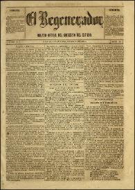 El Regenerador : Órgano Oficial del Gobierno del Estado de Oaxaca. Tomo II, núm. 12, 31 de enero de 1873 | Biblioteca Virtual Miguel de Cervantes