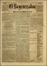 El Regenerador : Órgano Oficial del Gobierno del Estado de Oaxaca. Tomo II, núm. 13, 4 de febrero de 1873 | Biblioteca Virtual Miguel de Cervantes