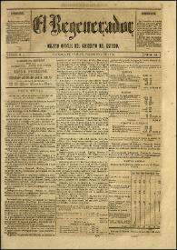 El Regenerador : Órgano Oficial del Gobierno del Estado de Oaxaca. Tomo II, núm. 14, 7 de febrero de 1873 | Biblioteca Virtual Miguel de Cervantes