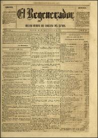 El Regenerador : Órgano Oficial del Gobierno del Estado de Oaxaca. Tomo II, núm. 40, 9 de mayo de 1873 | Biblioteca Virtual Miguel de Cervantes