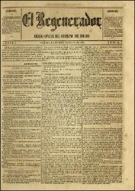 El Regenerador : Órgano Oficial del Gobierno del Estado de Oaxaca. Tomo II, núm. 41, 13 de mayo de 1873 | Biblioteca Virtual Miguel de Cervantes