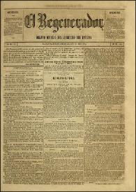 El Regenerador : Órgano Oficial del Gobierno del Estado de Oaxaca. Tomo II, núm. 46, 31 de mayo de 1873 | Biblioteca Virtual Miguel de Cervantes