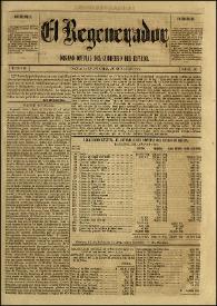 El Regenerador : Órgano Oficial del Gobierno del Estado de Oaxaca. Tomo II, núm. 50, 13 de junio de 1873 | Biblioteca Virtual Miguel de Cervantes