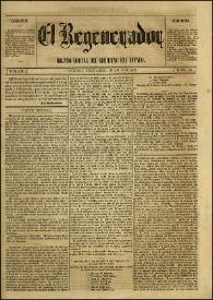 El Regenerador : Órgano Oficial del Gobierno del Estado de Oaxaca. Tomo II, núm. 55, 1.º de julio de 1873 | Biblioteca Virtual Miguel de Cervantes