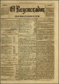 El Regenerador : Órgano Oficial del Gobierno del Estado de Oaxaca. Tomo II, núm. 58, 11 de julio de 1873 | Biblioteca Virtual Miguel de Cervantes