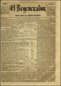 El Regenerador : Órgano Oficial del Gobierno del Estado de Oaxaca. Tomo II, núm. 73, 2 de septiembre de 1873 | Biblioteca Virtual Miguel de Cervantes