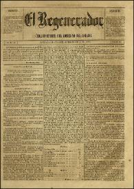 El Regenerador : Órgano Oficial del Gobierno del Estado de Oaxaca. Tomo II, núm. 78, 19 de septiembre de 1873 | Biblioteca Virtual Miguel de Cervantes