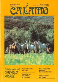 Cálamo : revista de cultura hispano-árabe. Núm. 8, enero-febrero-marzo 1986 | Biblioteca Virtual Miguel de Cervantes