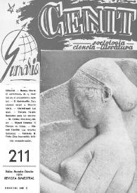 Cenit : Revista de Sociología, Ciencia y Literatura. Año XXIV, núm. 211, octubre-noviembre-diciembre 1974 | Biblioteca Virtual Miguel de Cervantes