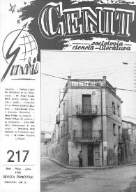 Cenit : Revista de Sociología, Ciencia y Literatura. Año XXVI, núm. 217, abril-mayo-junio 1976 | Biblioteca Virtual Miguel de Cervantes