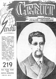 Cenit : Revista de Sociología, Ciencia y Literatura. Año XXVI, núm. 219, octubre-noviembre-diciembre 1976 | Biblioteca Virtual Miguel de Cervantes