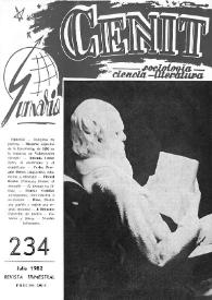 Cenit : Revista de Sociología, Ciencia y Literatura. Año XXXII, núm. 234, julio 1982 | Biblioteca Virtual Miguel de Cervantes