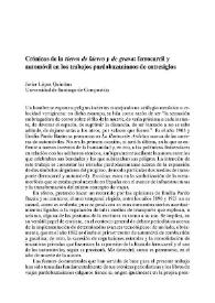 Crónicas de la "tierra de hierro y grava": ferrocarril y automóvil en los trabajos pardobazanianos de entresiglos / Javier López Quintáns | Biblioteca Virtual Miguel de Cervantes